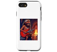 Cave Rock Caveman Guitariste Coque pour iPhone SE (2020) / 7/8