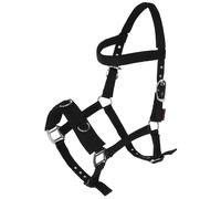 Caveçon en plastique pour cheval Covalliero Noir Full