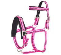 Caveçon nylon pour cheval Imperial Riding Rose Full