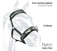Caveçon pour cheval Zaldi 4523PE Marron Cob