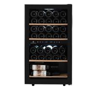 Cavecool Chill Ruby - 34 bouteilles - 2 zones - Noir