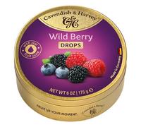 Cavendish Bonbons au goût de baies sauvages - 1 paquet de 9 x 19,44 g - Total : 175 g