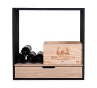 Caverack Enzo avec tiroir - Chêne et noir