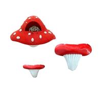 Caverne d'Araignée Sauteuse - Nid Magnétique pour Reptile en Forme de Champignon | Habitat de Cachette pour Araignée - pour Vivarium Escalade Repos Exploration Petits Animaux et Reptiles