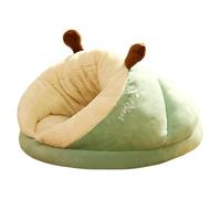 Caverne De Lit Pour Chaton | Maison Lavable Douce Et Confortable En Forme De Pantoufle | Caverne Chaude Pour Animaux De Compagnie | Pour Chiot, Chaton, Petit Animal De Compagnie, Usage Extérieur Et In