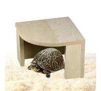 Caverne De Tortues - Décoration De Maison En Bois Pour Reptiles | Abri De Tortues - Aquarium Et Terrarium, Gam Barbe, Gecko, Serpent, Tortue Et Lézards