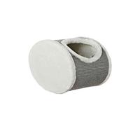 Caverne pour chats 42 x 29 x 28 cm Crème et gris