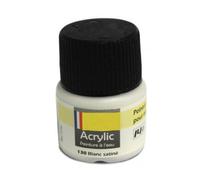 cavernedesjouets 1 pot peinture de maquette : blanc satine n° 130-12 ml - accessoire maquette