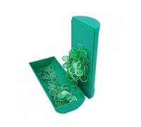 cavernedesjouets Bingo Loto - Boite magnetique + 100 pions, Coloris Vert - kit Jeu 3 en 1 : Couvercle Baton, jetons, Rangement - Set Accessoires + Une Carte