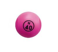 cavernedesjouets Boite Boule de Loto magnetique et 100 pions Fuchsia - Couvercle Aimant ramasse jetons, Rangement - Accessoires - Set Bingo et 1 Carte