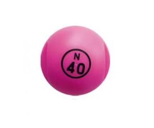 cavernedesjouets Boite Boule de Loto magnetique et 100 pions Fuchsia - Couvercle Aimant ramasse jetons, Rangement - Accessoires - Set Bingo et Carte