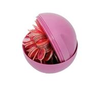 cavernedesjouets Boule Loto magnetique Rose et 100 pions marquage - Boite ramasse jetons et Rangement - Jeu Accessoires Bingo - kit Complet + Une Carte