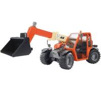 cavernedesjouets Chargeur telescopique Rouge - vehicule de Chantier - Set Dimensions du véhicule : 33,5 x 14,2 x 14 cm + Carte Tigre