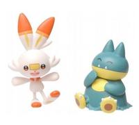 cavernedesjouets Coffret 2 Figurines goinfrex et flambino - Figurine de Combat Blanc et Vert - Jouet Garcon avec Carte Tigre