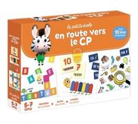 cavernedesjouets Coffret activites : en Route vers Le CP 5-7 Ans - Plus de 10 Jeux educatifs progressifs - la Petite Ecole - + 1 Carte Tigre