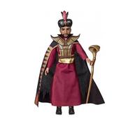 cavernedesjouets Coffret Aladdin : Poupee Mannequin Jafar Le Vizir Royal 30 cm - Set Poupee Mannequin Princesse Collection Aladdin et Carte Tigre