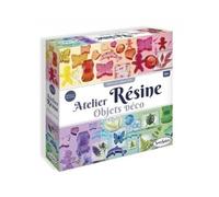 cavernedesjouets Coffret atelier resine et inclusion, objets deco - reves de creation - kit loisirs creatif 10 ans, adulte - activite manuelle - set art et carte tigre