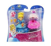 cavernedesjouets Coffret Cendrillon - Mini Princesse : poupée + 2 Tenues + Accessoires - Set Jouet Filles + Carte Offerte - Personnage - Figurine Enfant