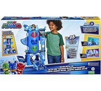cavernedesjouets Coffret geant pour pyjamasques Quartier General de Luxe avec Sons et lumières + véhicule + 2 Figurines - Set qj + 1 Carte Tigre