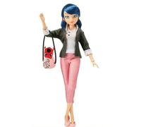 cavernedesjouets Coffret Marinette 26 cm + 2 Accessoires - Set poupée Mannequin articulée et Carte Tigre - Jouet Fille