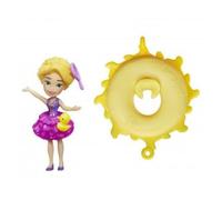 cavernedesjouets Coffret Mini Princesse : poupée Raiponce et la bouee Soleil Jaune - Set Jouet Fille + Carte
