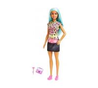 cavernedesjouets Coffret poupée Mannequin esthéticienne + 2 Accessoires - poupée métier - Jouet Fille + Carte Animal