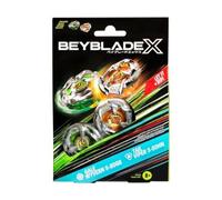 cavernedesjouets Coffret pour Beyblade 2 toupies : Gale wyvern 5-80gb et Tail Viper 3-80hn - Type Endurance et défense + 1 Carte Tigre