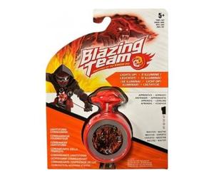 cavernedesjouets Coffret pour Blazing Team - yo-yo Maitre : commandeur foudroyeur - Lion Rouge : Niveau 1 - Set yoyo avec Carte Offerte