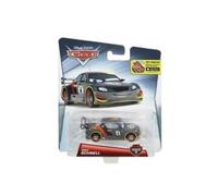 cavernedesjouets Coffret pour Cars véhicule Carbon Racers : Max Schnell - Voiture Miniature métal Noir + 1 Carte Tigre - Jouet Enfant