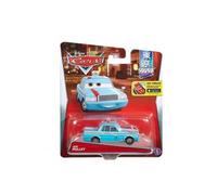 cavernedesjouets Coffret pour Cars - véhicule Cruisin : Tokyo bob Pulley - Set Voiture Miniature Bleu avec Carte Tigre