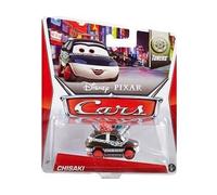 cavernedesjouets Coffret pour Cars - véhicule Tuners chisaki - Set Voiture Miniature Noir et Rouge avec 1 Carte Tigre - nouveauté