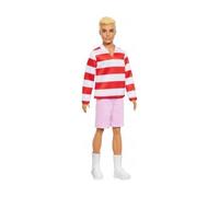 cavernedesjouets Coffret pour Ken Blond avec Short et Polo - poupée Mannequin - Set Fille avec 1 Carte Animal