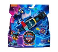 cavernedesjouets Coffret pour la Super Pat Patrouille Film Chase + Voiture de Police Luxe Son et lumière - Set Figurine et véhicule avec 1 Carte
