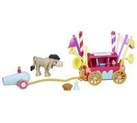 cavernedesjouets Coffret pour Little Pony - Coffret Chariot de Bienvenue de Cranky Doodle - Mon Petit Poney - Set Collection amies C'est Magique avec Carte