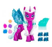 cavernedesjouets Coffret pour Little Pony - Poney Violet Opaline Arcana 16 cm Ailes Magiques + 10 Accessoires - Set Petit Poney + Carte Tigre