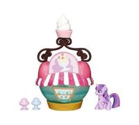 cavernedesjouets Coffret pour Little Pony : Stand de Glace de Twilight - Set Collection Les amies C'est Magique avec Carte - pour Mon Petit Poney - Poupee