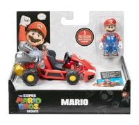 cavernedesjouets Coffret pour Mario + Kart 12 cm - Figurine articulé - Set Personnage Collection avec Carte Tigre - Enfant