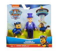 cavernedesjouets Coffret pour Pat Patrouille Chien Chase + Monsieur hellinger - Set 3 Figurines et Une Carte Tigre