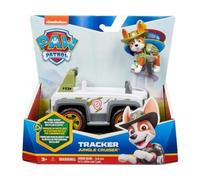cavernedesjouets Coffret pour Pat Patrouille : Chien Tracker avec sa Voiture Jeep / 4x4 - Set Figurine et véhicule et 1 Carte Tigre