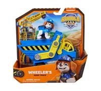 cavernedesjouets Coffret pour Pat Patrouille Collection Ruben et Compagnie - Benji + Camion Benne - Set Figurine et véhicule et Carte Tigre