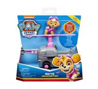 cavernedesjouets Coffret pour Pat Patrouille hélicoptère + Chienne Stella - véhicule - Set Figurine Chien + Carte Tigre