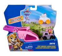 cavernedesjouets Coffret pour Pat Patrouille Lanceur Brigade Canine : hélicoptère Stella et Voiture Poule galinetta - Set 2 véhicules + Carte Tigre