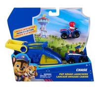 cavernedesjouets Coffret pour Pat Patrouille Lanceur Brigade Canine : Quad de Ryder et Voiture de Police Chase - Set 2 véhicules + Carte Tigre