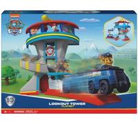 cavernedesjouets Coffret pour Pat Patrouille - Quartier général 50.8 cm de Haut + 1 véhicule + Chien Chase - Voiture - Set qj et Figurine + 1 Carte Tigre