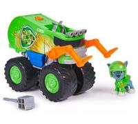 cavernedesjouets Coffret pour Pat Patrouille Rocky + véhicule Tout Terrain Wheels Transformable - Set Figurine et véhicule avec Carte Tigre