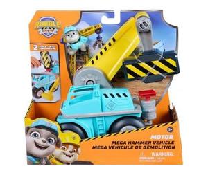 cavernedesjouets Coffret pour Pat Patrouille Ruben et Compagnie - méga véhicule de démolition + Molly - Set Figurine et véhicule + Carte Tigre