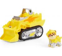 cavernedesjouets Coffret pour Pat Patrouille - Ruben et Son Bulldozer - Set Collection Chevalier Knights + 1 Carte Tigre - véhicule - Figurine - nouveauté