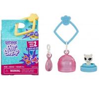 cavernedesjouets Coffret pour Pet Shop Collection Surprise Serie 2 : Ours Polaire 2-b47 et Habitat + Accessoire - Figurine pour petshops - Jouet Fille + Carte Animal