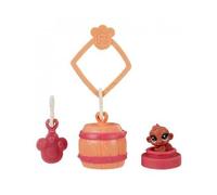 cavernedesjouets Coffret pour Pet Shop Collection Surprise Serie 2 : Singe 2-b36 et Habitat + Accessoire - Figurine pour petshops - Jouet Fille + Carte Animal