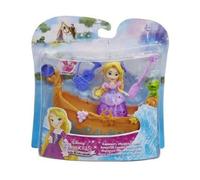 cavernedesjouets Coffret Raiponce et Son Bateau : Mini poupée - poupée poupée Princesse - Set Figurine et Carte Animal